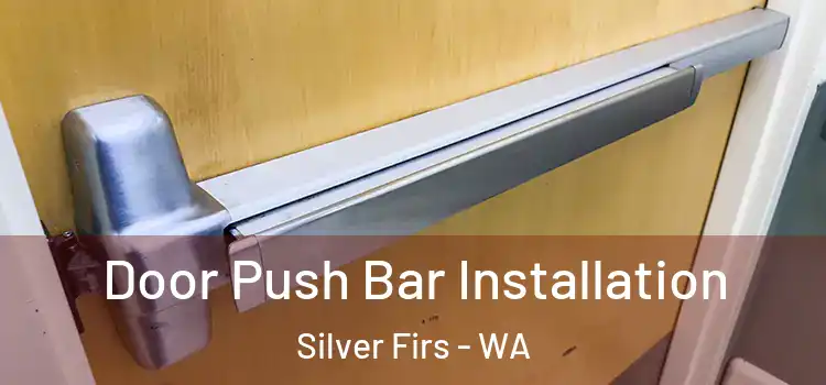  Door Push Bar Installation Silver Firs - WA