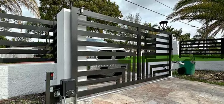 Automatic Driveway Gate Installation Silver Firs