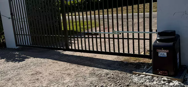 Solar Swing Gate Opener Silver Firs
