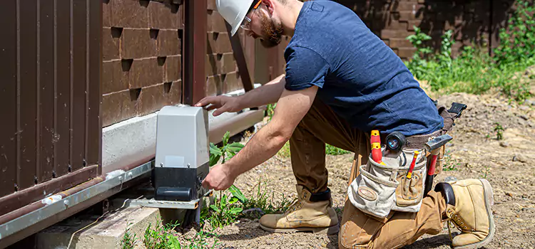 Electric Driveway Gate Installation Silver Firs