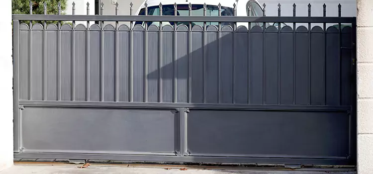 Metal Driveway Gate Installation Silver Firs