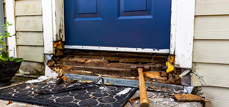 New Exterior Door Installation Silver Firs