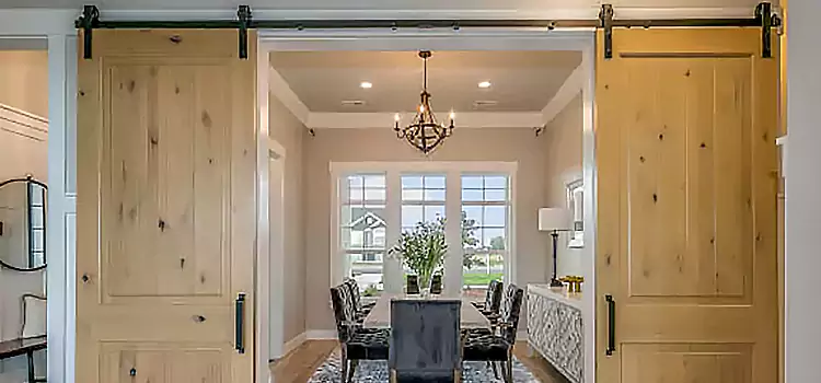 Barn Door Assembly Silver Firs