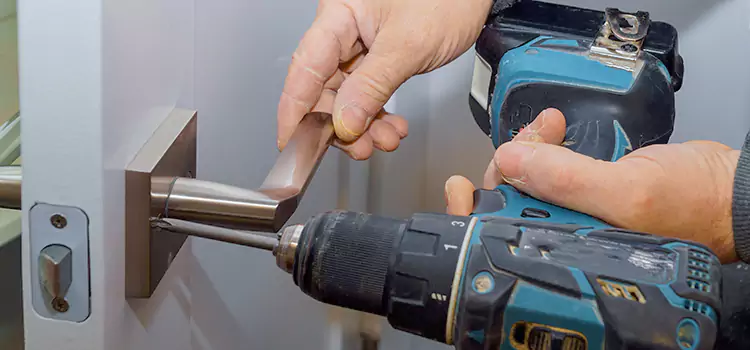 Security Door Lock Installation Silver Firs